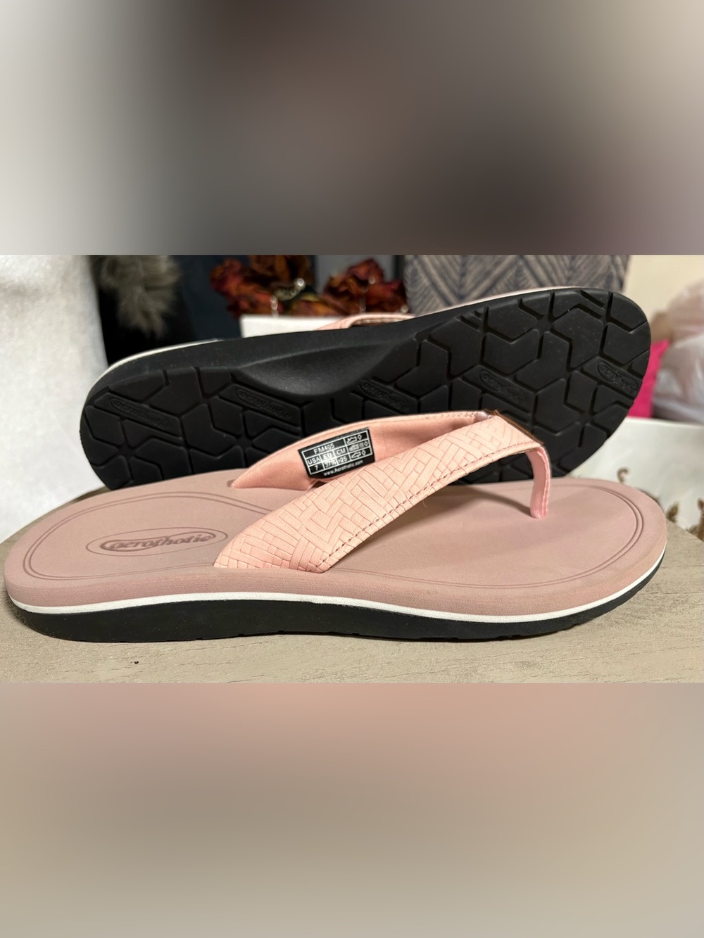 AEROTHOTIC Solace Beach Sandals
For Woman Comfort Flip-Flops
Lightweight FM405 - Picture 9 of 17